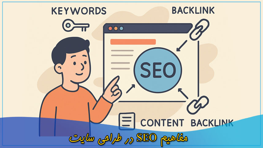 مفاهیم سئو در طراحی سایت